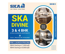 3 BHK Apartments In Ghaziabad by SKA Divine