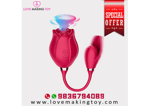 Get 50% Off on the Rose Sucking Vagina Vibrator Call 9836794089