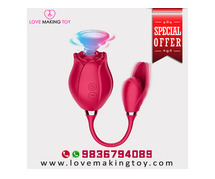 Get 50% Off on the Rose Sucking Vagina Vibrator Call 9836794089