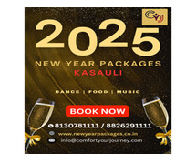 Celebrate New Year 2025 in Kasauli with Comfort Your Journey’s Exclusive Packages