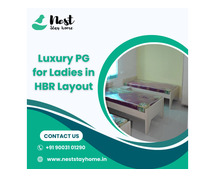 Luxury PG for Ladies in HBR Layout