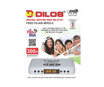 Dilos MPEG-2 SD-2727 DVB-S Digital FTA Set-Top Box