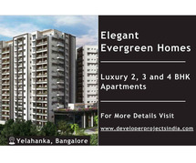 Elegant Evergreen Homes - Luxury Apartments in Yelahanka, Bangalore for a Sophisticated Lifestyle