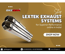 Shop Lextek Exhaust Systems for Superior Performance online in India!