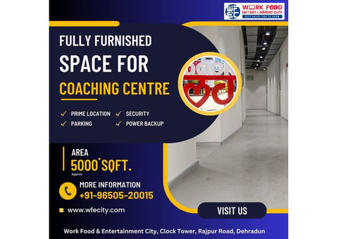 Coaching Center Space for Rent on Rajpur Road, Dehradun – WFECity