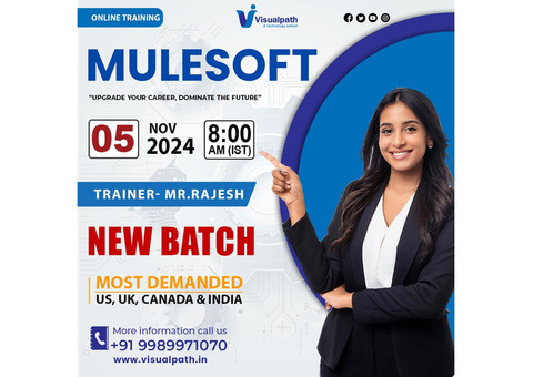 Attend Online New Batch on MuleSoft