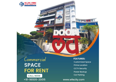 Commercial space for rent in Dehradun