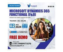 Online FREE DEMO On Microsoft Dynamics 365 Functional (F&O)