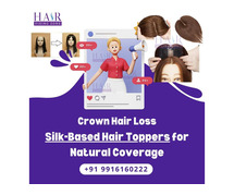 Crown Hair Loss Solution: Silk-Based Hair Toppers for Natural Coverage