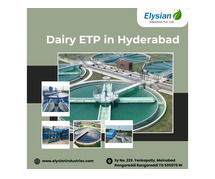 Dairy ETP in Hyderabad  | 9100122822 | Elysian industries