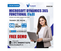 D365 Functional F&O Online Training Free Demo