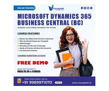 Dynamics 365 Business Central Online Training | Visualpath