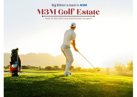 M3M Golf Estate Sector 65 Gurgaon - Luxury Private Golf Residences