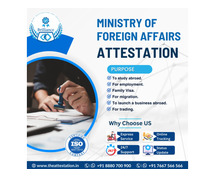 MOFA Attestation Services in India