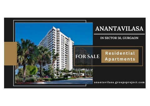 Anantavilasa GH26A Sector 56 Gurgaon | Residential Apartments