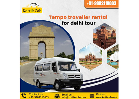 tempo traveller for rent in delhi