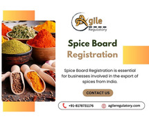 Spice Board Registration