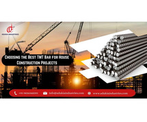 Choosing the Best TMT Bar for House Construction Projects