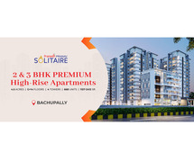 Praneeth Pranav Solitaire | 3 BHK Flats in Bachupally | 3 BHK Flats for Sale in Bachupally