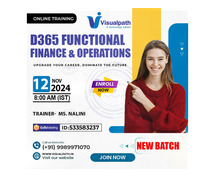 D365 Functional F&O Online Training New Batch