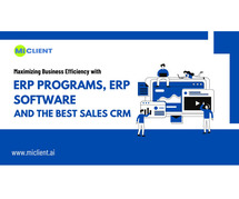 Optimize Your Business with MiClient’s ERP Program and Sales CRM