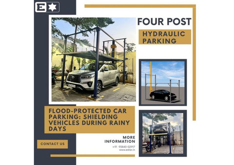 FOUR POST HYDRAULIC PARKING SYSTEM