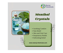 Menthol Crystals Wholesalers in India