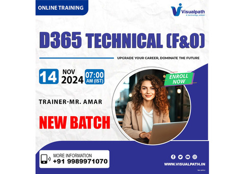 D365 Ax Technical F&O Online Training New Batch