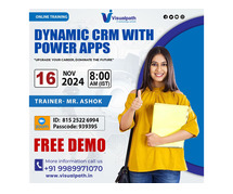 Online FREE DEMO On Microsoft Dynamics CRM with power Apps