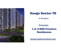 Ganga Sector 79 Gurgaon - Extraordinary Style with Extraordinary Location