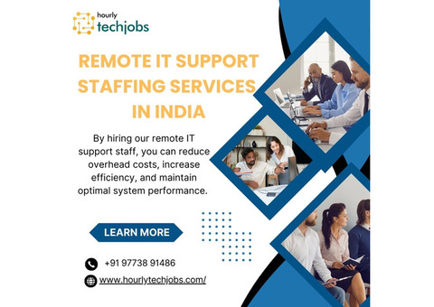 Remote IT Support Staffing Services in India