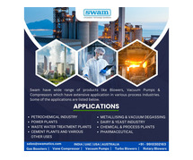 Optimize Your Industrial Processes with Swam's Advanced Blowers, Vacuum Pumps & Compressors!