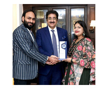 S.K. Musical Sensation Honors Dr. Sandeep Marwah for Promoting Young Talent