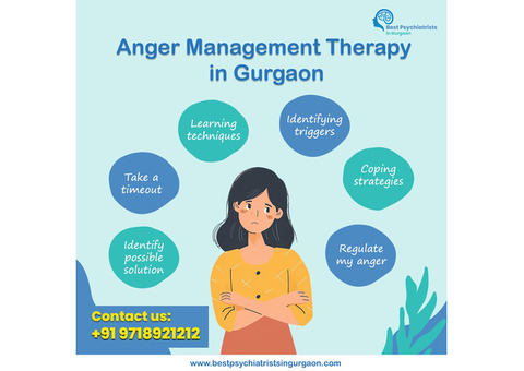 Top Anger Management Therapy in Gurugram