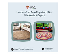 Handcrafted Jute Rugs for USA – Wholesale & Export