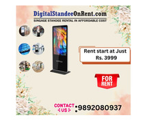 Digital Standee On Rent Starts At Rs.3999/- Only In Mumbai