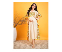 Buy Comfortable Maxi & Short Pregnancy Nightdress And Nighty – The Kaftan Company