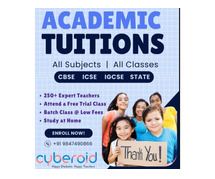 Best Academic Tuition (CBSE, ICSE, IGCSE, State & IB)  in Kerala