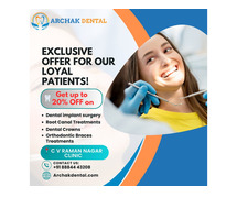 Achieve a Perfect Smile at Archak Dental Clinic in Bangalore