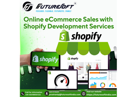 Online eCommerce Sales with Shopify Development Services