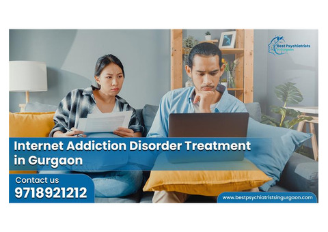 Internet addiction disorder treatment in Gurgaon