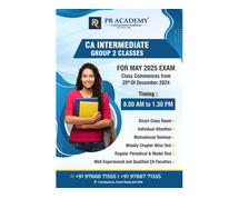 CA Intermediate Group2 Class for May 2025 Exam