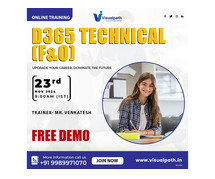 D365 Ax Technical F&O Online Training Free Demo