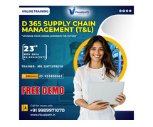 Online FREE DEMO On D 365 Supply Chain Management (T&L)