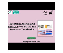 Buy Online Abortion Pill Pack USA for Easy and Safe Pregnancy Termination