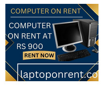 computer on rent at rs 999/- only