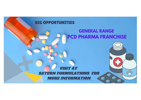 Best General Range PCD Pharma Franchise: Saturn Formulations