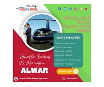 Hire Now Wedding Helicopter Service in Alwar