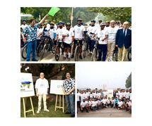 Cycle Rally Flagged Off to Promote Green World Awareness