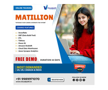 Best Matillion Online Training | Matillion Training In Hyderabad